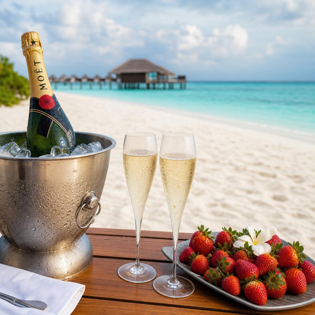 Champagne & strawberries