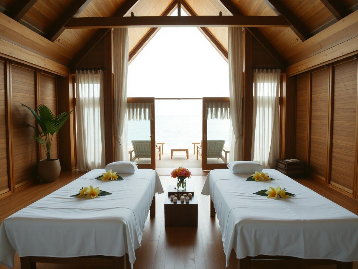 Couples spa massage